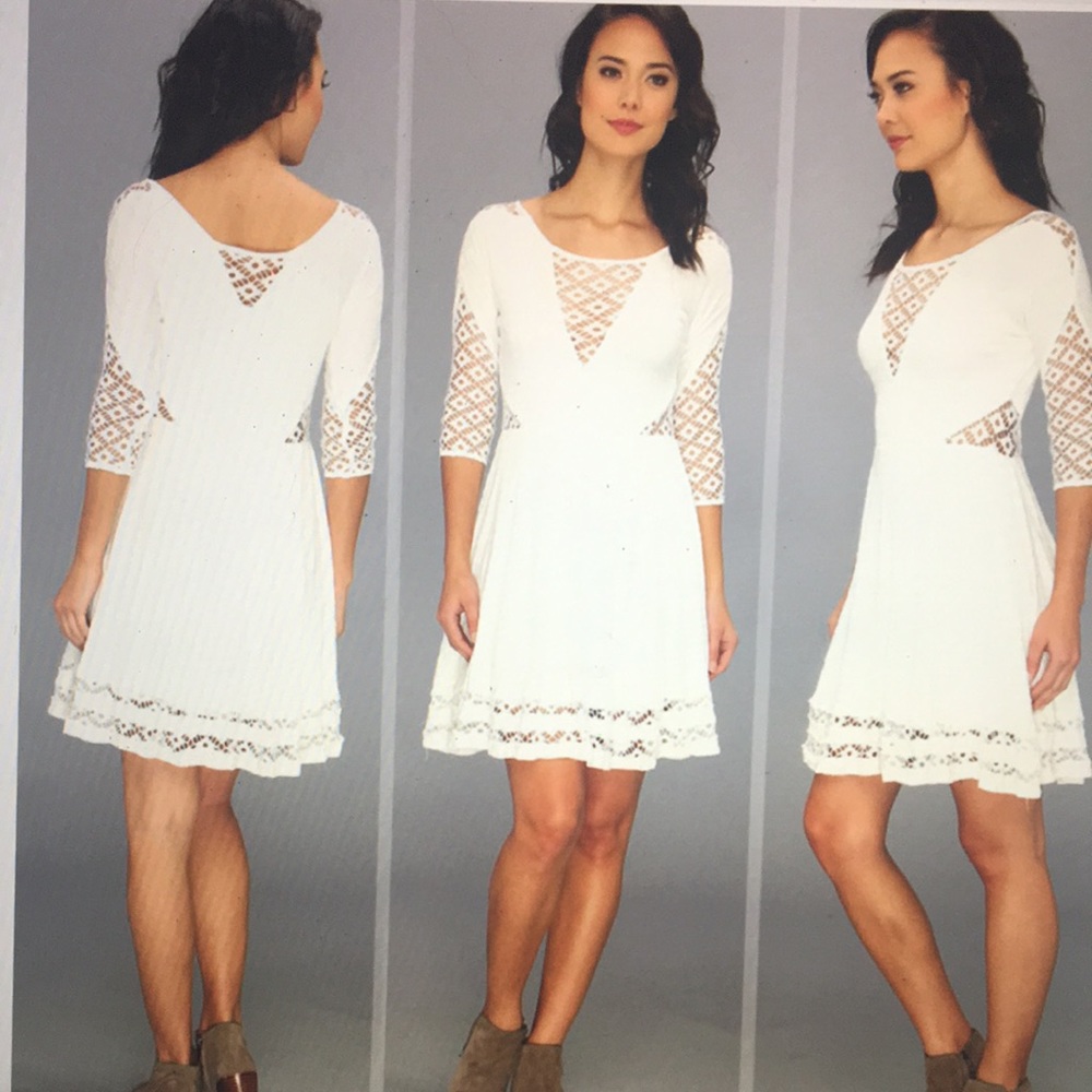 Free People snow white dress S
